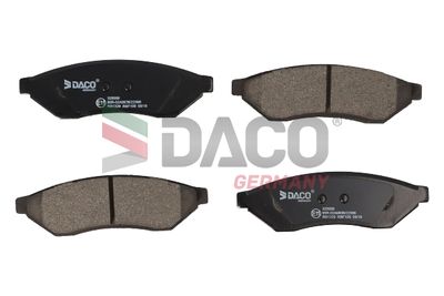 Комплект тормозных колодок, дисковый тормоз DACO Germany 325006 для CHEVROLET EPICA