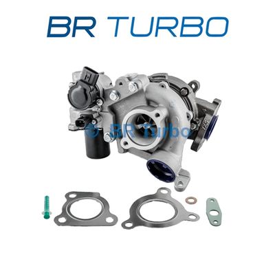 Компрессор, наддув BR Turbo BRT6855 для TOYOTA LAND CRUISER