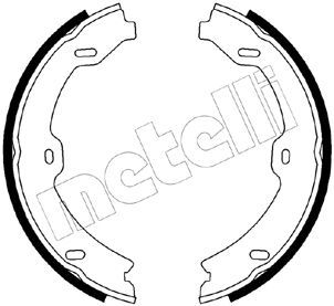 Brake Shoe Set, parking brake 53-0247