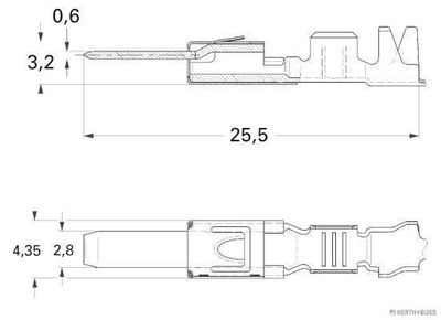 Cuplaj HERTH+BUSS ELPARTS 50251495