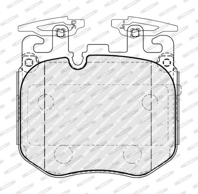 BREMSBELAGSATZ SCHEIBENBREMSE FERODO FDB5173 1