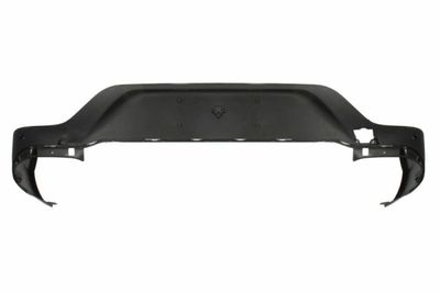 Bumper valance Achter (met parkeersensor gaten, zwart) past: MERCEDES GLC X253 Beker 03.19-05.22