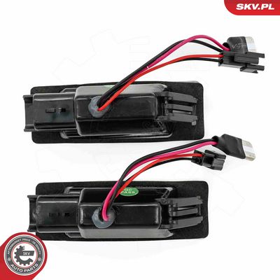 Osvětlení SPZ SKV 72SKV530