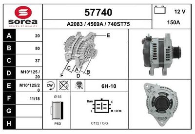 GENERATOR EAI 57740