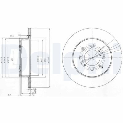 Brake Disc BG3793