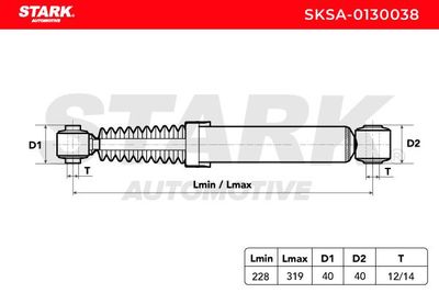 амортисьор STARK SKSA-0130038