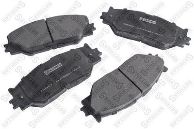 комплект спирачно феродо, дискови спирачки STELLOX 000 075B-SX