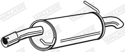 ENDSCHALLDäMPFER WALKER 71394 8