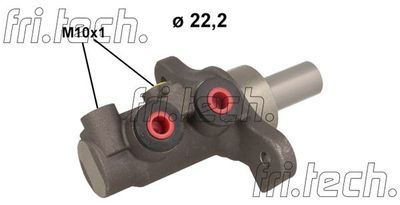 Главный тормозной цилиндр fri.tech. PF1135 для FIAT PANDA