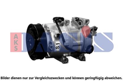 Компрессор, кондиционер AKS DASIS 852835N для HYUNDAI ELANTRA