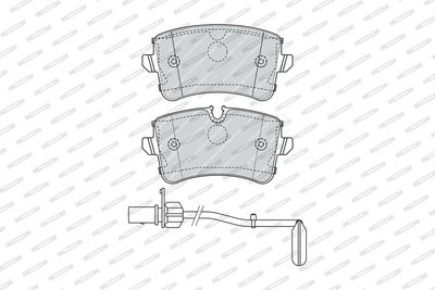 SET PLACUTE FRANA FRANA DISC FERODO FDB4393 1