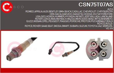 SONDA LAMBDA CASCO CSN75T07AS