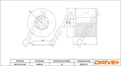FILTRU COMBUSTIBIL DR!VE+ DP1110130149 0
