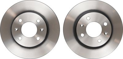 Brake disc Voor Links/Rechts past: HYUNDAI I10 I, I10 II  KIA PICANTO I, PICANTO II 1.0-1.2LPG 04.04-
