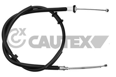 Тросик, cтояночный тормоз CAUTEX 761065 для FIAT PANDA
