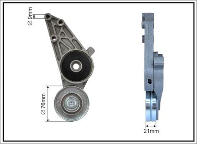 Tensioner Lever, V-ribbed belt 117000SP