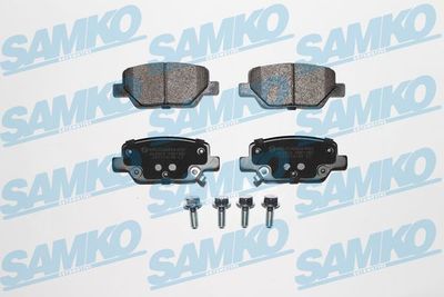 Комплект тормозных колодок, дисковый тормоз SAMKO 5SP1951 для FIAT TIPO