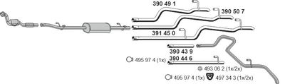 Układ wydechowy ERNST 040589