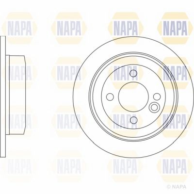 Brake Disc NAPA NBD5214