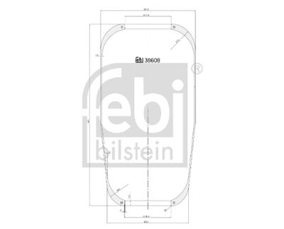 FEBI BILSTEIN Federbalg, Luftfederung