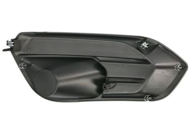 Voorbumper afdekking Links (plastic, zwart) past: IVECO DAILY VI 04.19-12.23