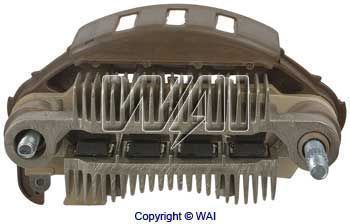 Pont de diodes d'alternateur WAI — 12V, 11,989cm