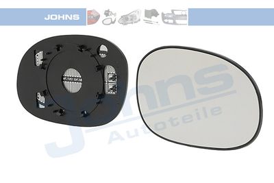 JOHNS 23 07 38-81 Наружное зеркало  для CITROËN C3 Pluriel (HB_) 1.4 HDi