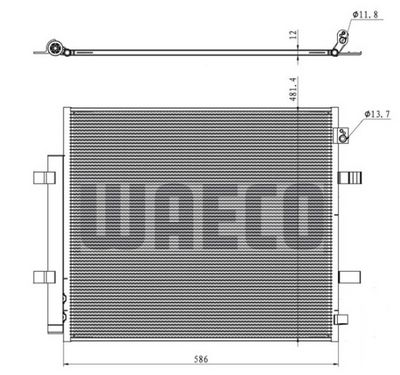 CONDENSATOR CLIMATIZARE WAECO 8880400642 4