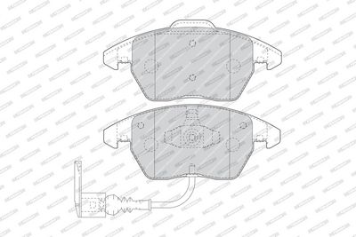 BREMSBELAGSATZ SCHEIBENBREMSE FERODO FDB1641 1