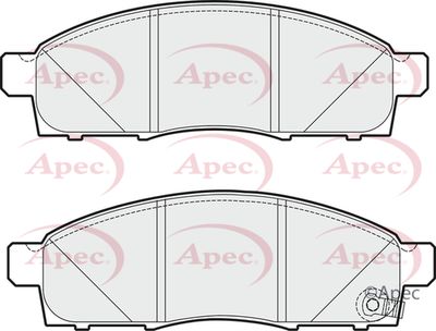 Brake Pad Set APEC PAD1780