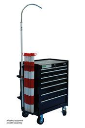 Laser Tools Hybrid/EV Roller Cabinet 7 Drawer with Brackets