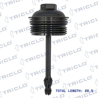 капак, кутия на масления филтър TRICLO 312162
