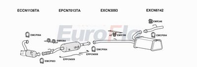 Układ wydechowy EUROFLO PGEXP20D7029A00