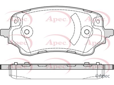 Brake Pad Set APEC PAD2328