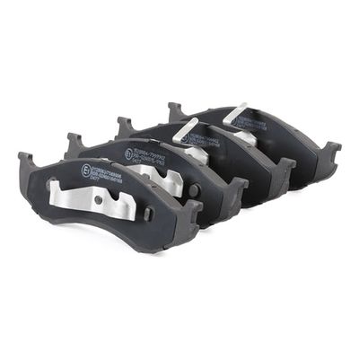 комплект спирачно феродо, дискови спирачки RIDEX 402B0317