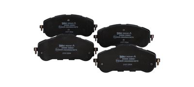 BREMSBELAGSATZ SCHEIBENBREMSE VALEO 302451A 26