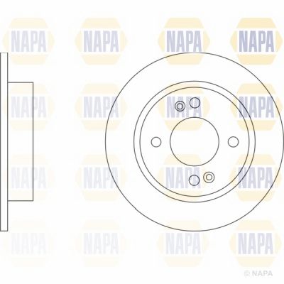 Brake Disc NAPA PBD8587