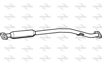 Tłumik środkowy FENNO P9056