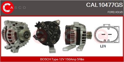 GENERATOR / ALTERNATOR CASCO CAL10477GS