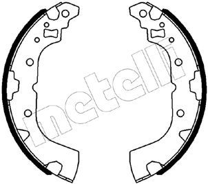 Комплект тормозных колодок METELLI 53-0602 для MITSUBISHI MIRAGE