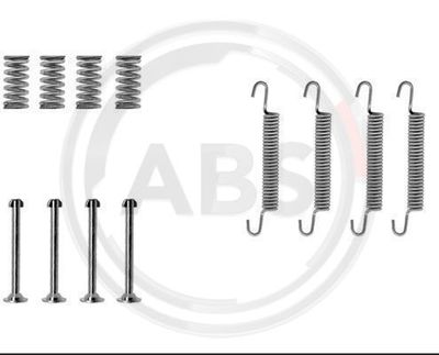 Zestaw akcesoriów, szczęki hamulcowe hamulca postojowego A.B.S. 0667Q