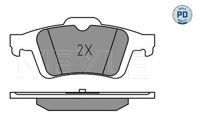 SET PLACUTE FRANA FRANA DISC MEYLE 0252413717PD 1