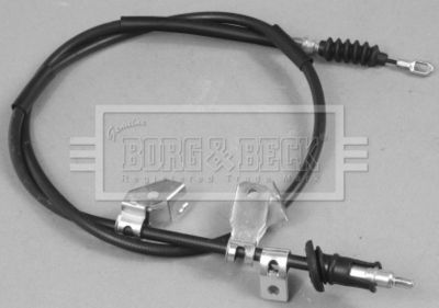 Тросик, cтояночный тормоз BORG & BECK BKB3062 для MITSUBISHI COLT