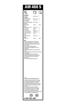 WISCHBLATT BOSCH 3397007466 6