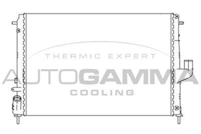 AUTOGAMMA 105782 Радиатор охлаждения двигателя  для DACIA (Дача)