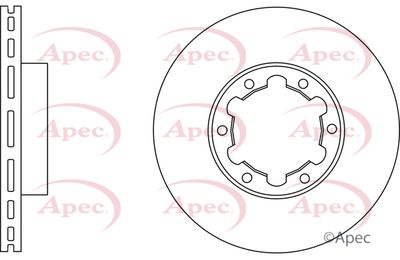 Brake Disc APEC DSK2598