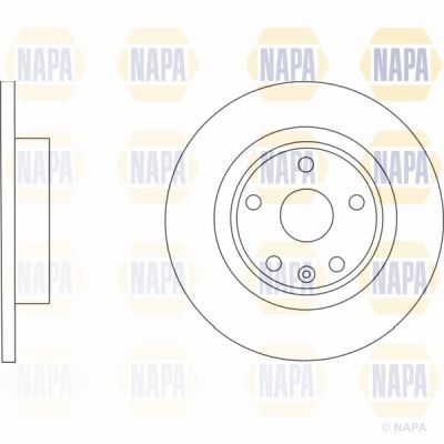 Brake Disc NAPA NBD5367