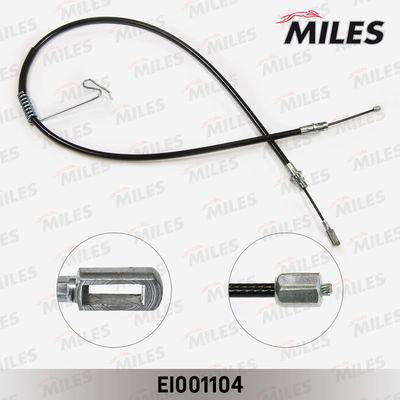 Тросик, cтояночный тормоз MILES EI001104