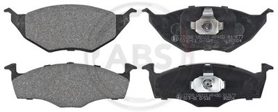 Комплект тормозных колодок, дисковый тормоз A.B.S. 37238 для VW LUPO