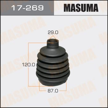 MASUMA 17-269 Пильник шруса  для INFINITI (Инфинити)